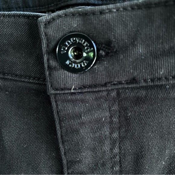 Vineyard Vines Black Denim Classic 5 Pocket Jeans Straight Leg Stretch Women 32 - Picture 4 of 9